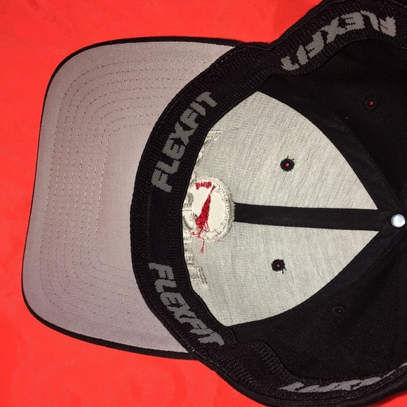 TruSpeed Porsche flexfit baseball style hat L-XL full 6 panel button top cap - Picture 9 of 11